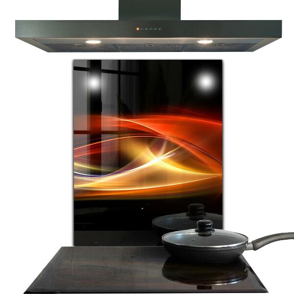 Küchenrückwand Spritzschutz Abstrakte vibrierende Energie