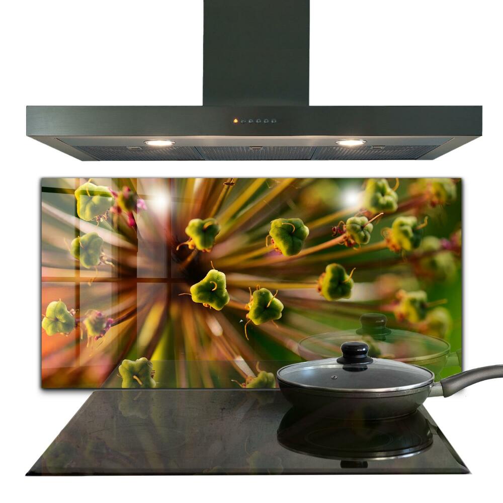 Küchenrückwand Fliesenspiegel Blumen-Makrofotografie