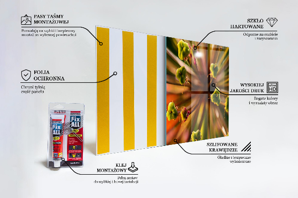 Küchenrückwand Fliesenspiegel Blumen-Makrofotografie