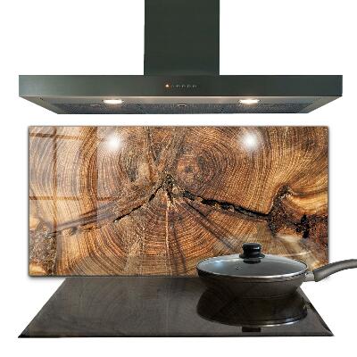 Küchenrückwand Fliesenspiegel Stammstruktur