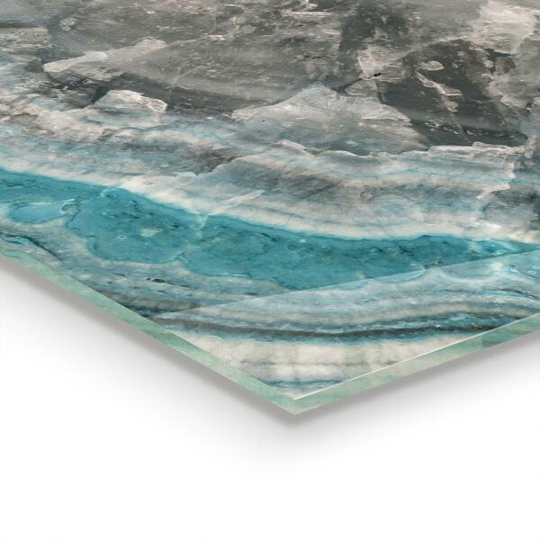 Küchenrückwand Spritzschutz Abstraktes Farbwirbelmuster