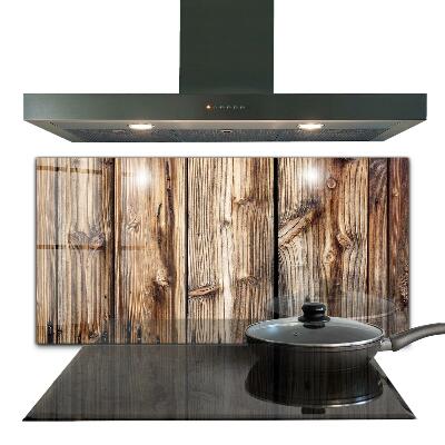 Küchenrückwand Fliesenspiegel Altes Eichenholz