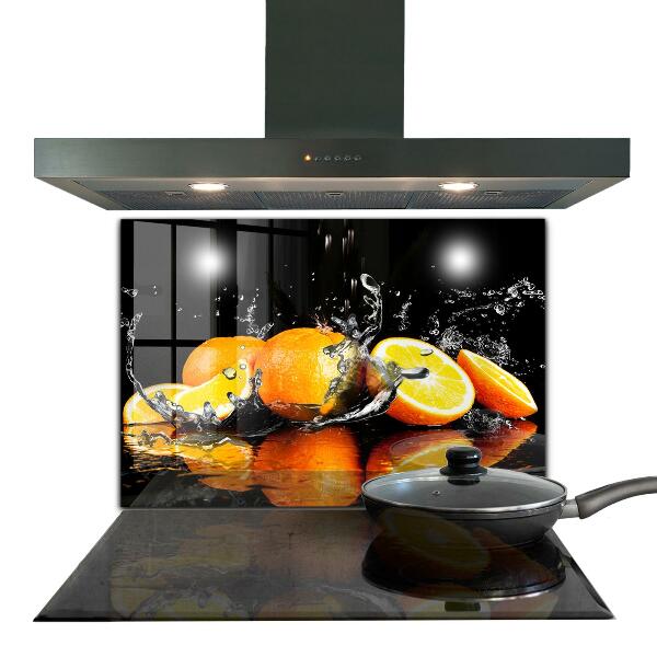Küchenrückwand Spritzschutz Saftige Orangen