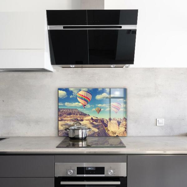 Küchenrückwand Fliesenspiegel Kappadokien-Luftballons Türkiye