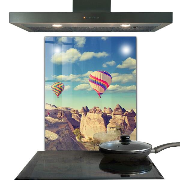 Küchenrückwand Fliesenspiegel Kappadokien-Luftballons Türkiye