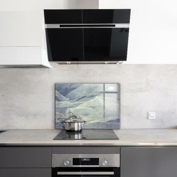 Küchenrückwand Spritzschutz Galaxie-Chaos-Fantasie