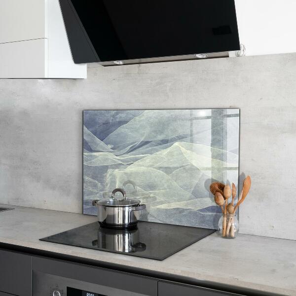 Küchenrückwand Spritzschutz Galaxie-Chaos-Fantasie