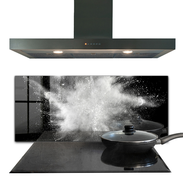 Küchenrückwand Spritzschutz Abstraktion der Pulverexplosion