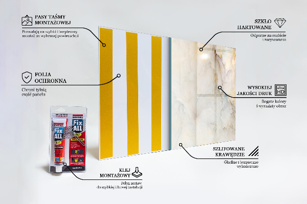 Küchenrückwand Spritzschutz Abstrakter Marmor