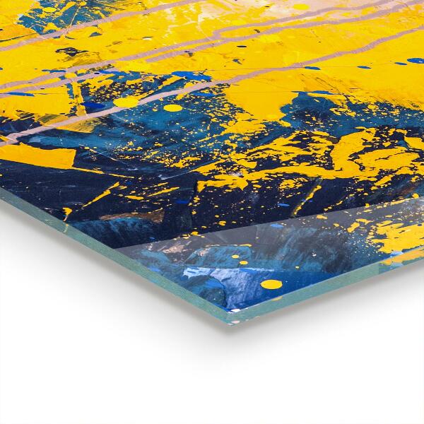 Küchenrückwand Spritzschutz Abstrakte bunte Farbe