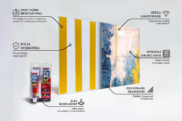 Küchenrückwand Spritzschutz Abstrakte bunte Farbe