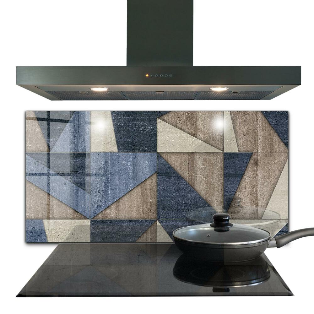 Küchenrückwand Spritzschutz Geometrische Abstraktion