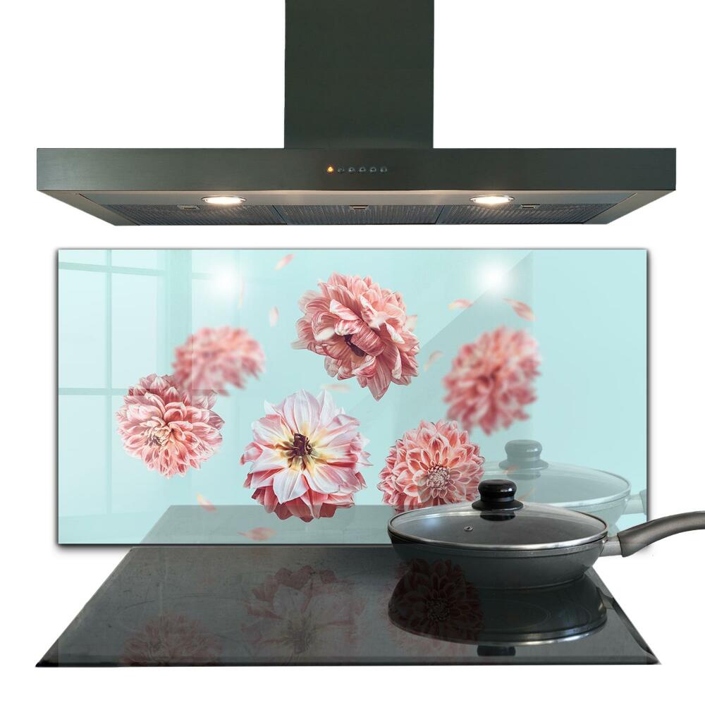 Küchenrückwand Fliesenspiegel Blumen-Luftkomposition