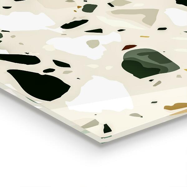 Küchenrückwand Fliesenspiegel Terrazzo-Naturstein