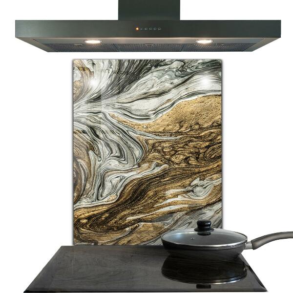 Küchenrückwand Spritzschutz Steinstruktur