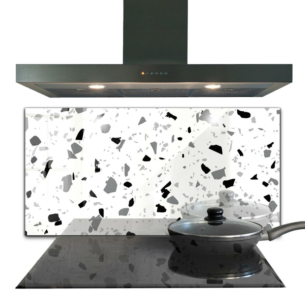 Küchenrückwand Fliesenspiegel Monochromer Terrazzo