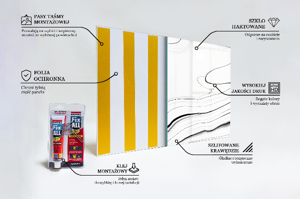 Küchenrückwand Spritzschutz Weiße Marmorstruktur