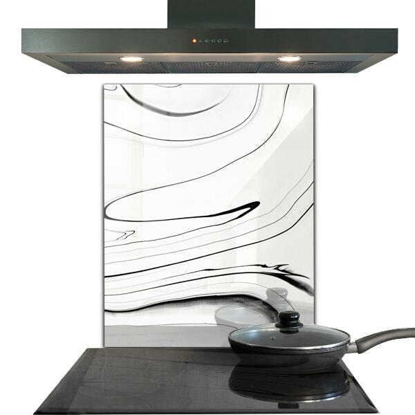 Küchenrückwand Spritzschutz Weiße Marmorstruktur