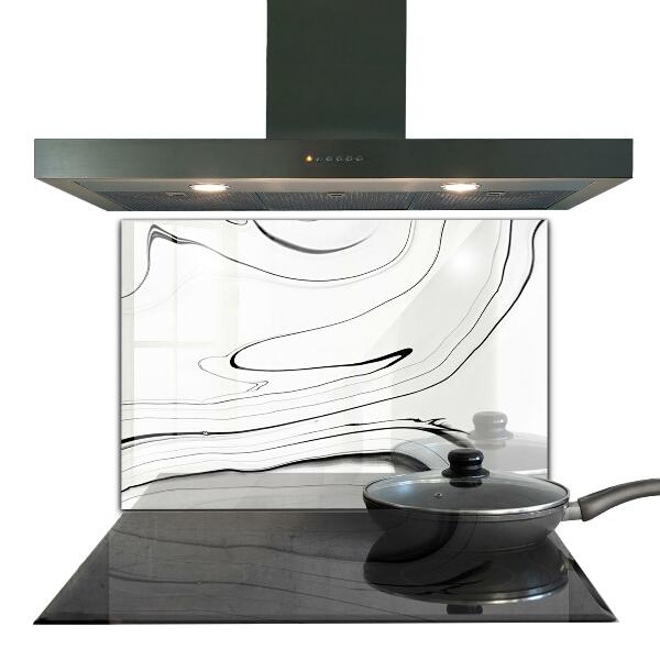 Küchenrückwand Spritzschutz Weiße Marmorstruktur