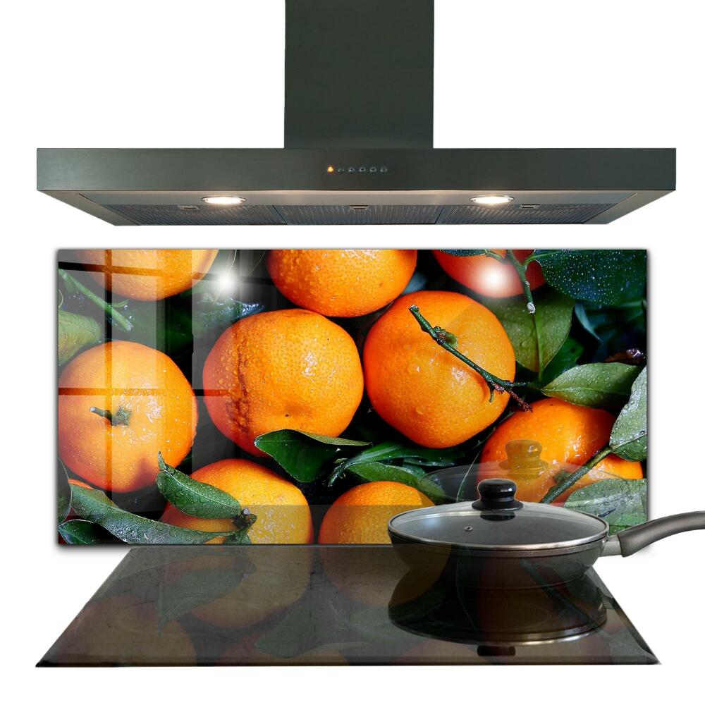Küchenrückwand Spritzschutz Saftige sizilianische Orangen