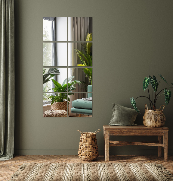 Spiegelfliesen 6 Stk. 16X16 cm