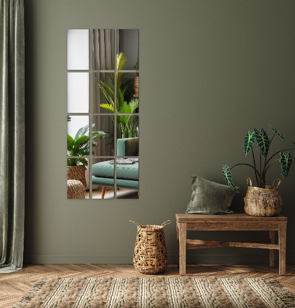 Spiegelfliesen wand 6 Stk. 30X16 cm