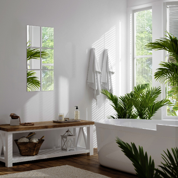 Spiegelfliesen wand 6 Stk. 30X16 cm