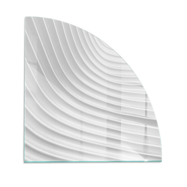 Vorlegeplatte für Kaminöfen Wellen zarter Linien