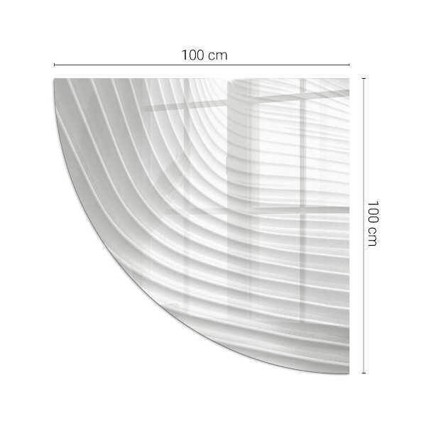 Vorlegeplatte für Kaminöfen Wellen zarter Linien