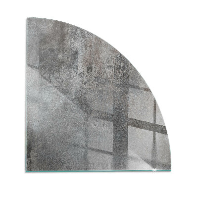 Glasplatte unter Kaminöfen Rohe Oberflächenstruktur