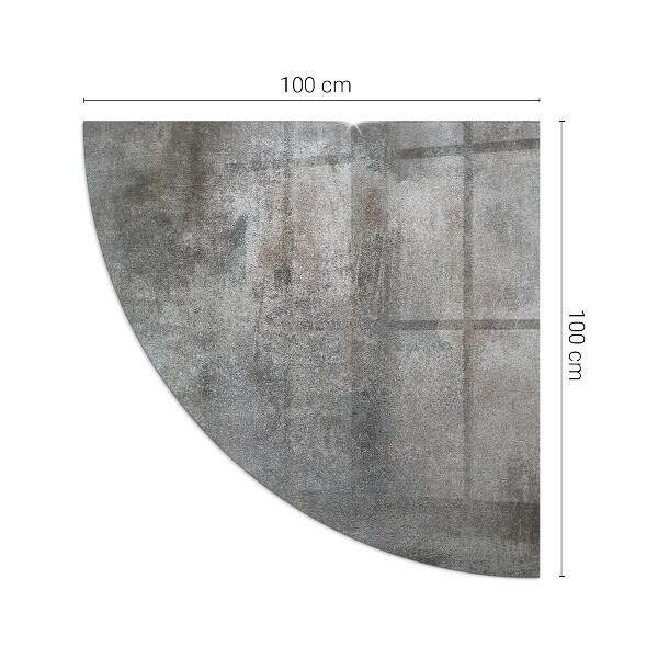 Glasplatte unter Kaminöfen Rohe Oberflächenstruktur