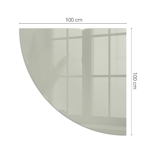 Vorlegeplatte für Kaminöfen Farbe Graugrün