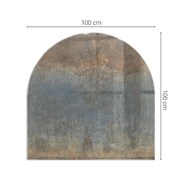 Kamin Glasplatte Abstraktes Texturmuster