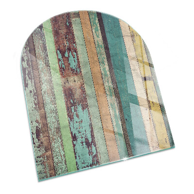 Kamin Glasplatte Bretter in verschiedenen Farbtönen