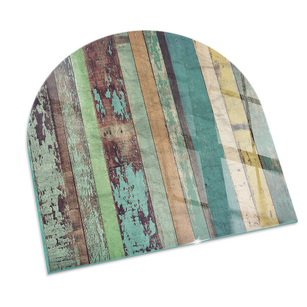 Kamin Glasplatte Bretter in verschiedenen Farbtönen