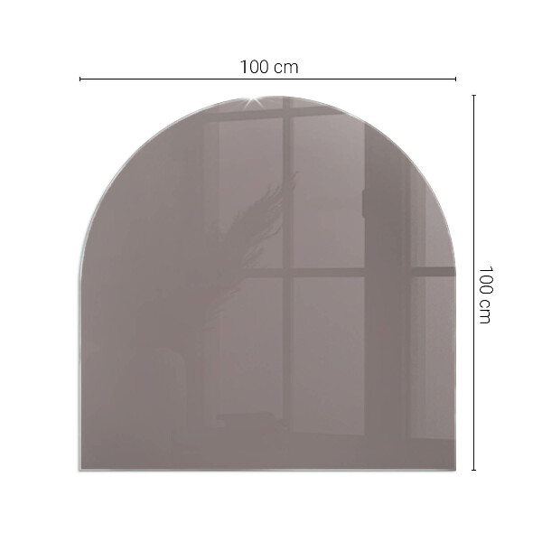 Funkenschutzplatte Kaminöfen Farbe Beige