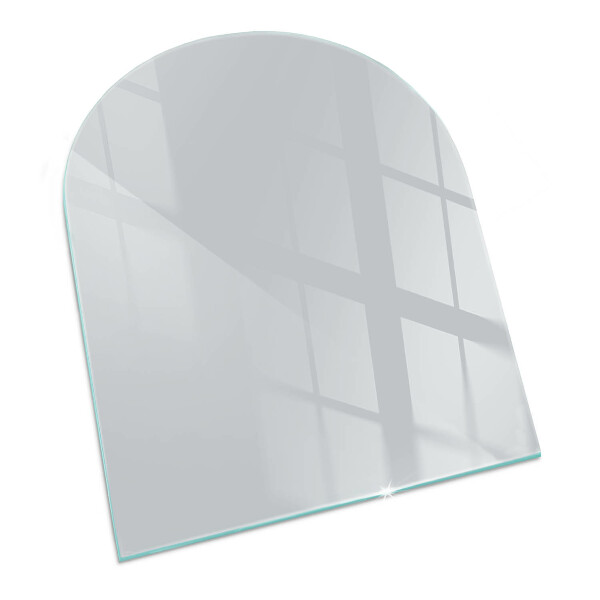 Funkenschutzplatte Kaminöfen Farbe Grau