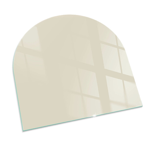 Kamin Glasplatte Farbe Beige