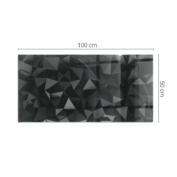 Rechteckige Glasplatte für Öfen Dreidimensionale Geometrie