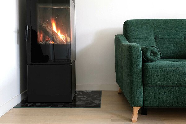 Rechteckige Glasplatte für Öfen Dreidimensionale Geometrie