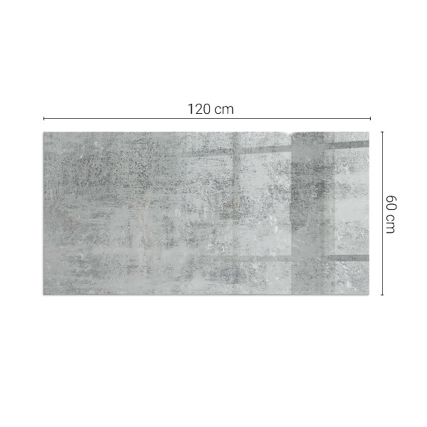 Rechteckige Funkenschutzplatte aus Glas Abstrakte Hintergrundtextur