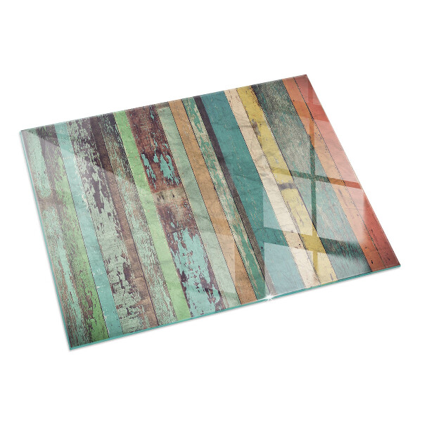 Rechteckige Glasplatte für Kamin Bretter in verschiedenen Farbtönen