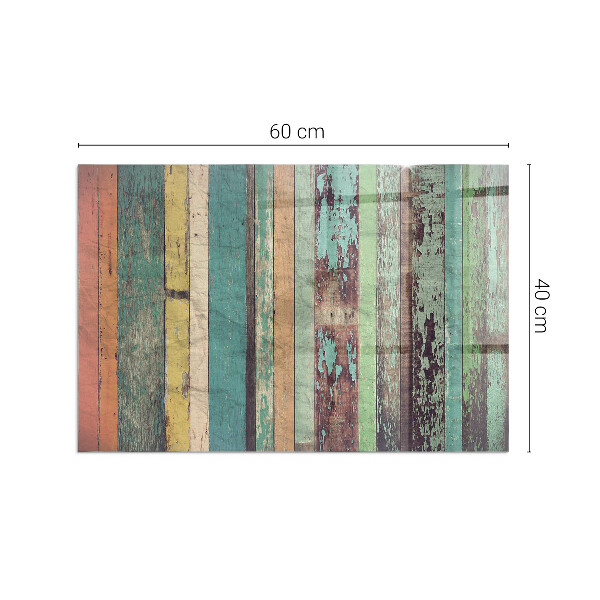 Rechteckige Glasplatte für Kamin Bretter in verschiedenen Farbtönen