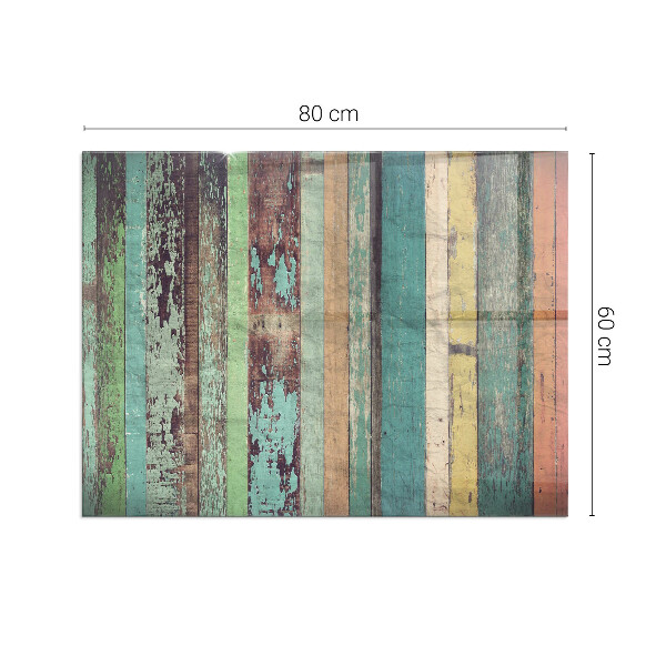 Rechteckige Glasplatte für Kamin Bretter in verschiedenen Farbtönen