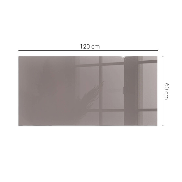 Rechteckige Glasplatte für Öfen Farbe Beige