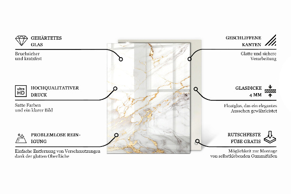 Rechteckige tischplatte glas Der Charme von Naturholz