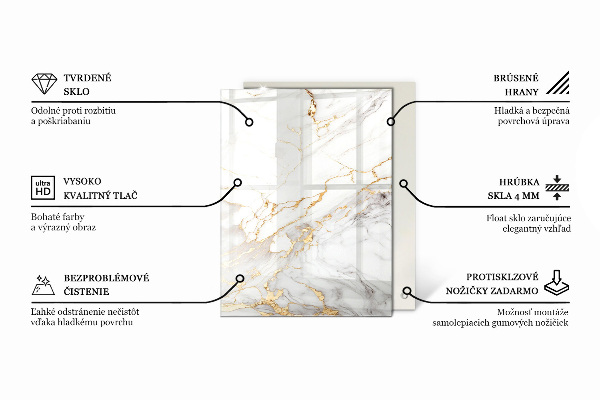 Rechteckige tischplatte glas Dekorative Mosaike mit Details