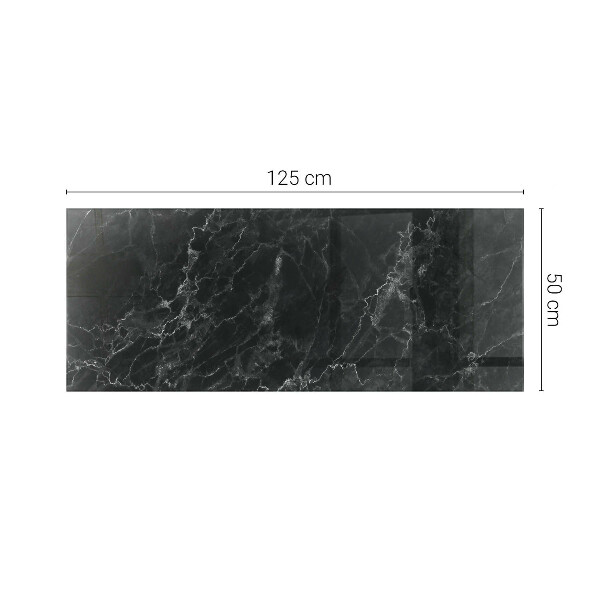 Rechteckige tischplatte glas Marmor mit feinen Adern