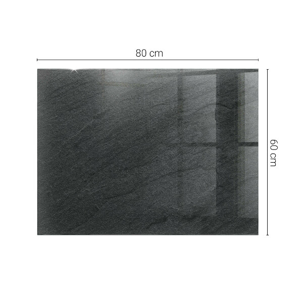 Rechteckige tischplatte glas Steintexturmotiv