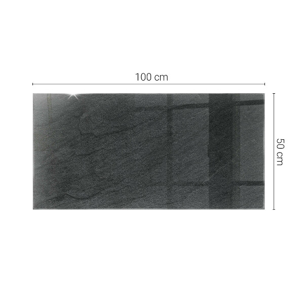 Rechteckige tischplatte glas Steintexturmotiv